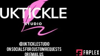 UkTickleStudio - Barefoot Blonde Alice Tied Up And Tickled