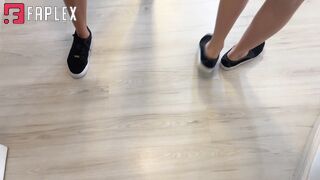 Goddess Grazi - Hot Lesbians Bare Soles Worshipping Threesome