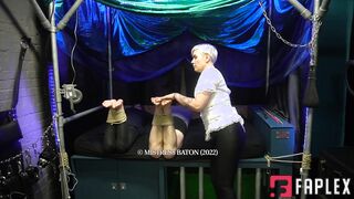Mistress Baton - Strict Bondage Bastinado For A Couple