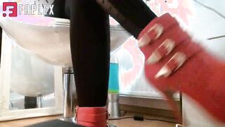 MoneyPrincessIsabella - Sexy Boot Fetish Teasing Close Up