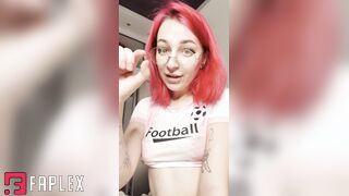 Cutielanalova - Tattooed Power Plays: The Redhead Giantess’s Favorite Toy