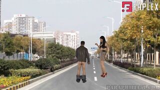 Paraphilia51 - From Normal Women To Goddess Babe: City Beneath Her Feet