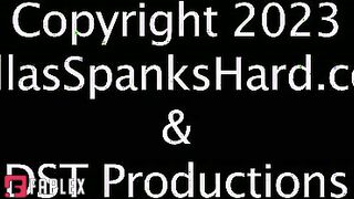 Dallas Spanks Hard - Hailey receives ruler, hand spanking and real birthday paddling