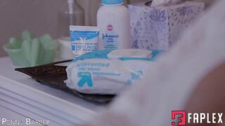 Pampered Penny - Sexy Brunette Hot POV HandJob And Cum On Tits