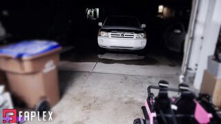 Fetish Dina - Blonde pizza girl plays with sex toys