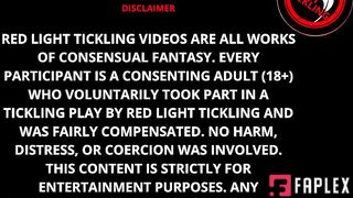 Red Light Tickling - Tied to the Bed and Merciless Tickled POV (Ticklish Chiara Bed Restrained and Tickled)