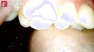 Giantess Yellow Ball - Giantess Drolling Creamy BJ (Food Masturbation Fetish)