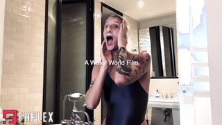 Water World - Amazing Hat Trick Fun (Latex Bondage)