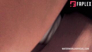 Water World - Amazing Hat Trick Fun (Latex Bondage)