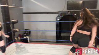 Nadia Sapphire - Stinkface, foot smothers, smelling and scissoring (Socks Smelling Wrestling Fetish)