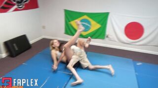 Grappling Girls in Action - Hot Femdom Wrestling Fight