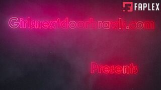 Girls Next Door Brawls - Sexy Tattooed Sluts Home Fight