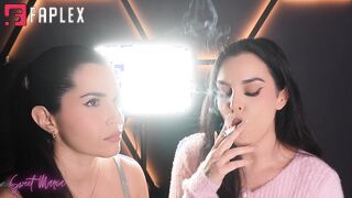 Sweet Maria and Vanessa cigarettes smoking fetish bundle