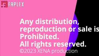 Xena Production - Tanya Cora Vs Magda Titsfight Catfight Models (wrestling)