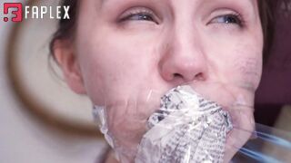 Bondagio - Desperate Bramble In Humiliating Bondage: Failed Journalist (F/f Domination)