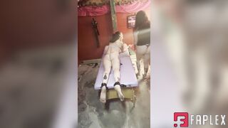 StarrandJewel'sDungeonofDominance - Starr gets revenge (Hair Brush Spanking)