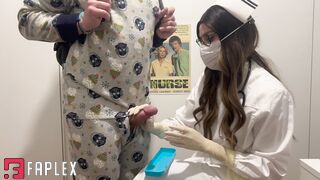 NV Clinic - Sexy Nurse Handjob With Cum