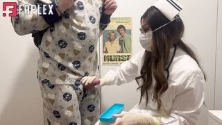 NV Clinic - Sexy Nurse Handjob With Cum