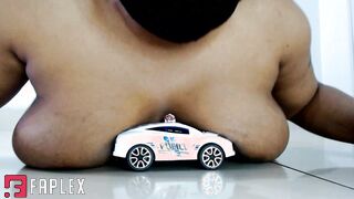 Mael - Patrol Car Breast Smothering, Too Much Up Top for Such a Small Ride