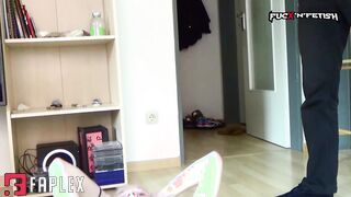 Fuck'n'fetish - German Blonde Gets Spanked In Hot Sportswear - Spanking M/F