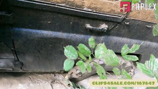 Fully Tuned Jeep Sinks in Mud: Intense Pedal Pumping To Escape
