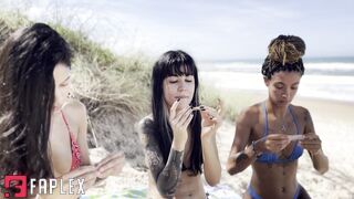 Ayanami Raw fetish - Goddesses Smoking: Sexy Beach Babes Enjoying Cigarettes