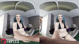 Step Into Vonka’s World – Kissing Shrinker Play in Immersive 3D VR 4K