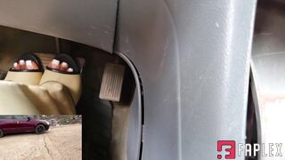 Hot Long Toenails High Heels Pedal Pamping