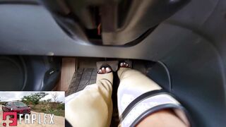 Hot Long Toenails High Heels Pedal Pamping