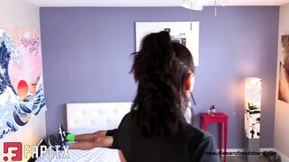 Beauties and Beatdowns - Pissed Off Again Part 1 - Goddess Rapture Dishes Out Her Hardest Trampling, Stomping, Butt Drops, & Face Sitting - Brutal Foot Domination Occurs When Her Slave Refuses Her Order - Ultrahd