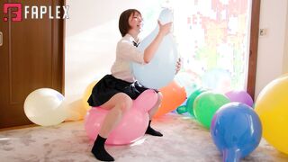 Japan Looner Girls Collection - Ikuta_Yuuna_003 (Balloons Fetish)