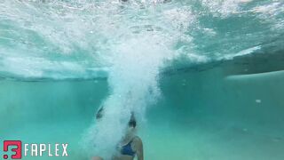 Princess Nathalia - Pool Playtime With Jasper And Nathalia (Swimming Fetish)