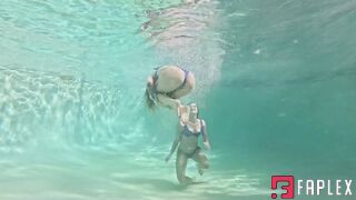 Princess Nathalia - Pool Playtime With Jasper And Nathalia (Swimming Fetish)