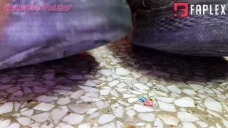 Giantess Valery - Teasing And Eating A Tiny Latin Pervert