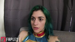 All About Eve - Wonderwoman Freezes Supergirl For Her Pleasure 05 (Superheroine Fetish)