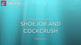 Tramplegirls Shoejobs And Cockcrush - A Shoejob With Mary Jane Plateau Heels - Barbie Is Giving A Shoejob Dressed In A Dirndl, Fishnet Socks And High Heels Before Going To Oktoberfest :) - POV Scenes, Upskirt And CBT With Cumplosion - Slavecam Only Edit