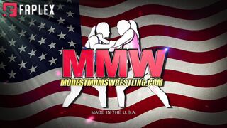 Modest Moms Wrestling - Hair Pulling Bully