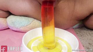 The Rabbit Hole - Chunky Blowjob Puke (Dildo Sucking Fetish)