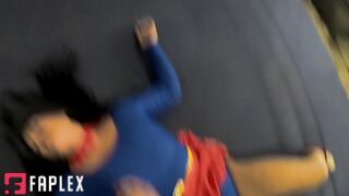 Modest Moms Wrestling - POV - Super Jobber (POV Fighting Fetish)