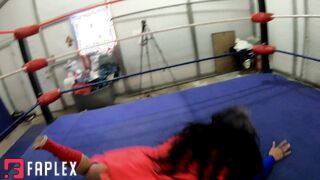 Modest Moms Wrestling - POV - Super Jobber (POV Fighting Fetish)