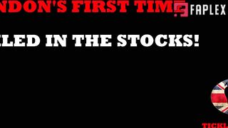 The Tickle Contest TTC - London's First Time In The Stocks (Tickling Fetish)