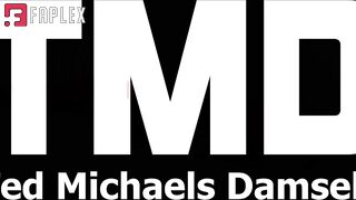 Ted Michaels Damsels - Mummified For Orgasms - Crushed And Encased In Tight Red Tape With A Magic Wand Working Her Clit To Multiple Orgasms With Claire Irons - 1080 (Bondage Fetish)