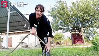 JuliaCrown - Bootslut Training: Outdoor Edition (Boot Domination Fetish)