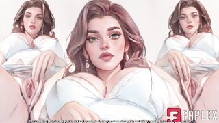 Elly Victoria AI - Your Cheating Wife Makes You To Lick Her Creampied Pussy And Masturbate In Her Sticky Panties In Front Of Your Office Secretary (Erotic Audio Fetish)
