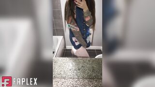 Dungaress Tights Wearing Tinylittlebabyg Shows Off Her Drynite Pull Up (Adult Diaper Fetish)