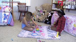Diapered Online Clip Store - Red & Iris: Playing With Toys