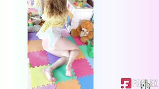Bblinguini - All Day Diaper Soaking || Abdl Gfe || No Change Til I Leak ||
