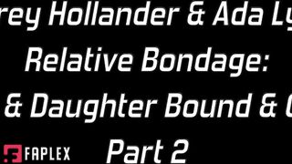 Superbound - Audrey Hollander & Ada Lyn In Relative Bondage: Stepmother & Stepdaughter Bound & Gagged, Part 2