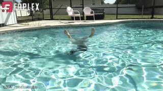 Ginarys Kinky Adventures - Wet Hair Seduction By The Pool - Sushii Xhyvette's Slow Tease (Custom Request Fetish)