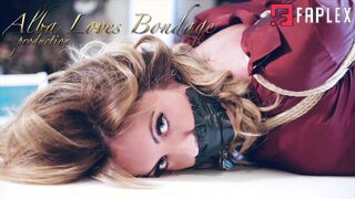 Alba Loves Bondage - Alba & Laura - Surprised By The Villain